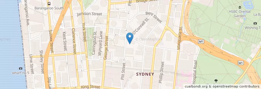 Mapa de ubicacion de door knock en Australië, Nieuw-Zuid-Wales, Council Of The City Of Sydney, Sydney.