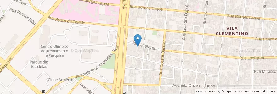 Mapa de ubicacion de Lady Fina Bistrô en ブラジル, 南東部地域, サンパウロ, Região Geográfica Intermediária De São Paulo, Região Metropolitana De São Paulo, Região Imediata De São Paulo, サンパウロ.