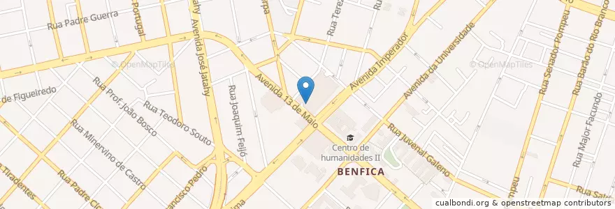 Mapa de ubicacion de Subway en البَرَازِيل, المنطقة الشمالية الشرقية, سيارا, Região Geográfica Intermediária De Fortaleza, Microrregião De Fortaleza, فورتاليزا.