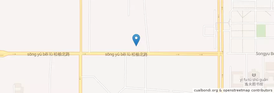 Mapa de ubicacion de 松榆清真寺 en 中国, 北京市, 河北省, 朝阳区 / Chaoyang.