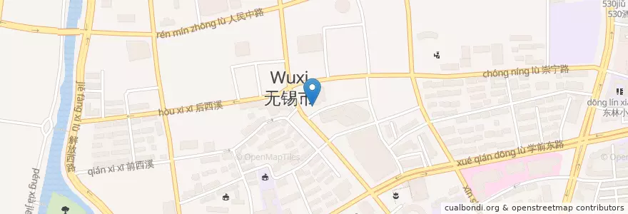 Mapa de ubicacion de Häagen-Dazs en Cina, Wuxi, 梁溪区(Liangxi).