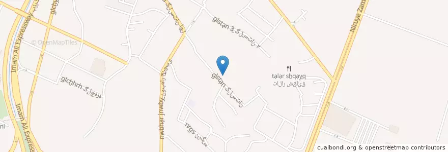 Mapa de ubicacion de حوزه علمیه ازگل en ایران, استان تهران, شهرستان شمیرانات, تهران, بخش رودبار قصران.
