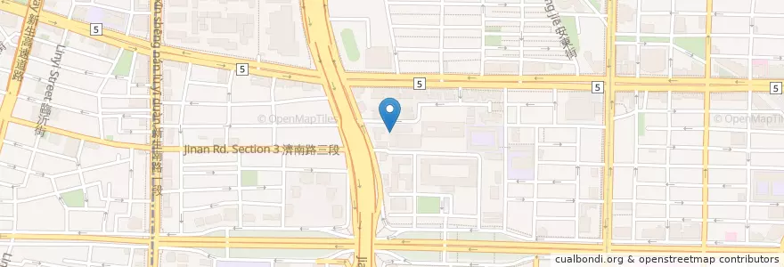 Mapa de ubicacion de Taiwan Contemporary Culture Lab en Taïwan, Nouveau Taipei, Taipei, District De Daan.