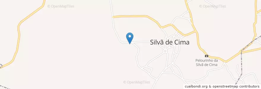 Mapa de ubicacion de Silvã de Cima de Baixo en البرتغال, الوسطى, فيسيو, فيسيو داو لافويش, Sátão, Silvã De Cima De Baixo.