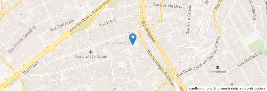 Mapa de ubicacion de Colégio Benjamin Constant en البَرَازِيل, المنطقة الجنوبية الشرقية, ساو باولو, Região Geográfica Intermediária De São Paulo, Região Metropolitana De São Paulo, Região Imediata De São Paulo, ساو باولو.