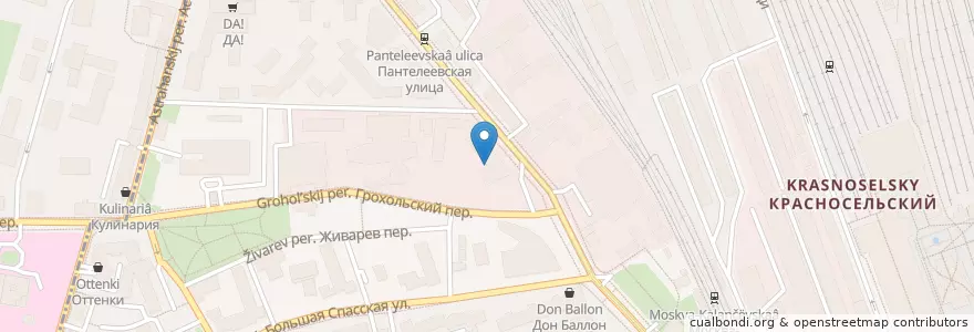 Mapa de ubicacion de Мещанский районный суд en Rusia, Distrito Federal Central, Москва, Distrito Administrativo Central, Красносельский Район.