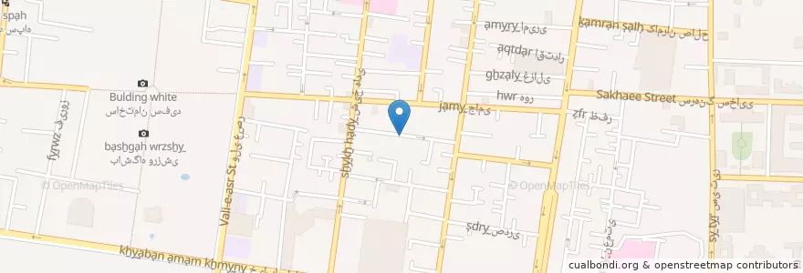 Mapa de ubicacion de کافه کتاب دارالخلافه en Iran, Téhéran, شهرستان تهران, Téhéran, بخش مرکزی شهرستان تهران.