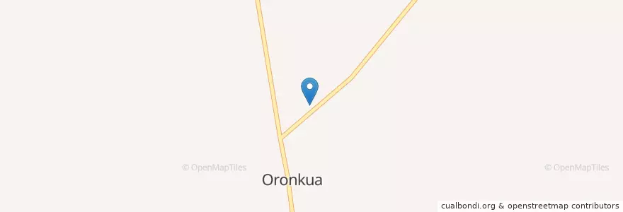 Mapa de ubicacion de Oronkua en 부르키나파소, Sud-Ouest, Ioba, Oronkua.
