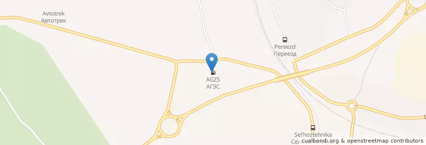 Mapa de ubicacion de АГЗС en Rusia, Сибирский Федеральный Округ, Алтайский Край, Городской Округ Бийск.