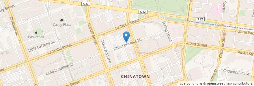 Mapa de ubicacion de Troika Bar en 오스트레일리아, Victoria, City Of Melbourne.