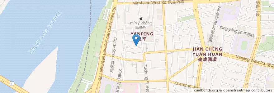 Mapa de ubicacion de 幻猻家咖啡 en Taiwan, 新北市, Taipé.