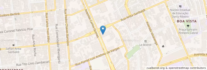 Mapa de ubicacion de Porto 466 Café e Restaurante en ブラジル, 南部地域, リオグランデ・ド・スル, Região Metropolitana De Porto Alegre, Região Geográfica Intermediária De Porto Alegre, Região Geográfica Imediata De Porto Alegre, ポルト・アレグレ.