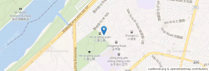 Mapa de ubicacion de Mom & Pop Restaurant en Taiwan, Nuova Taipei, Yonghe.