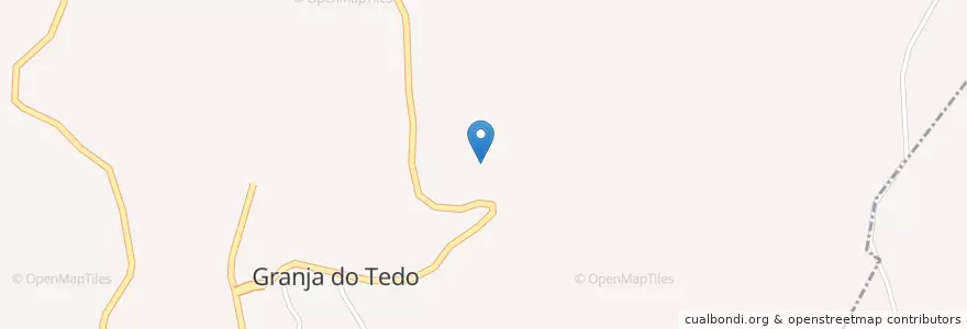 Mapa de ubicacion de Granja do Tedo en Portugal, Norte, Viseu, Douro, Tabuaço, Granja Do Tedo.