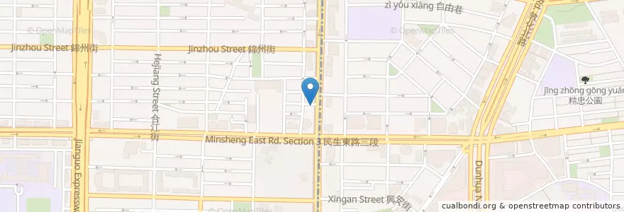 Mapa de ubicacion de Bithub Bistro en Tayvan, 新北市, Taipei, 松山區.
