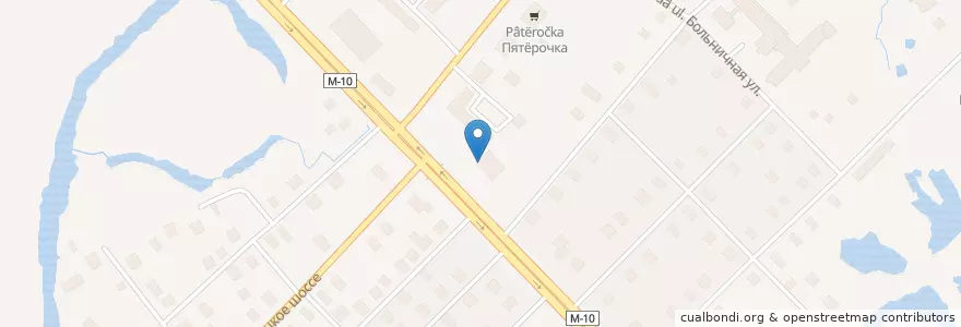Mapa de ubicacion de Sberbank en Russia, Northwestern Federal District, Leningrad Oblast, Tusina District, Любанское Городское Поселение.