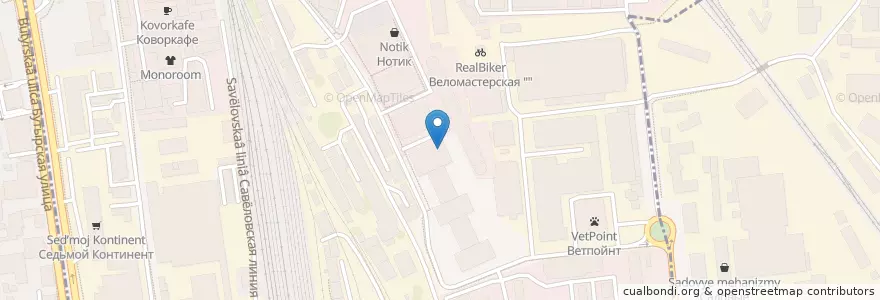 Mapa de ubicacion de Tinta en 러시아, Центральный Федеральный Округ, Москва, Северо-Восточный Административный Округ, Бутырский Район.