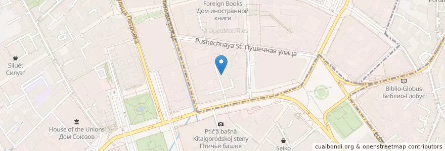 Mapa de ubicacion de Terma en Россия, Центральный Федеральный Округ, Москва, Центральный Административный Округ, Тверской Район.