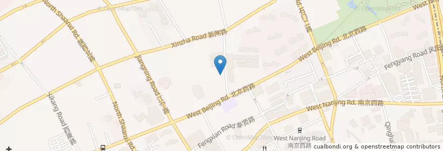 Mapa de ubicacion de Papito Pancakes en China, Shanghái, Jing'an.