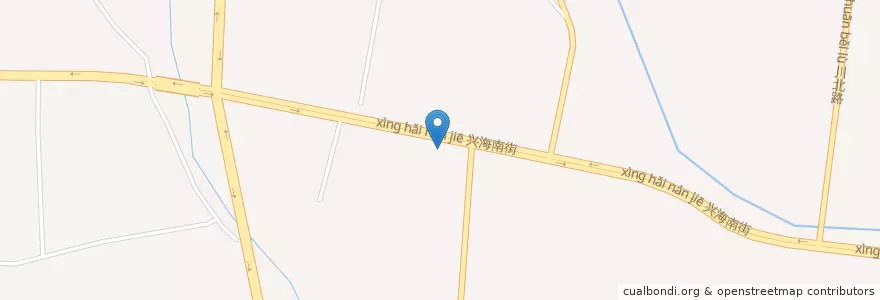 Mapa de ubicacion de 肯德基(兴城银象店) en Китай, Ляонин, Хулудао, 兴城市, 城东街道, 温泉街道.