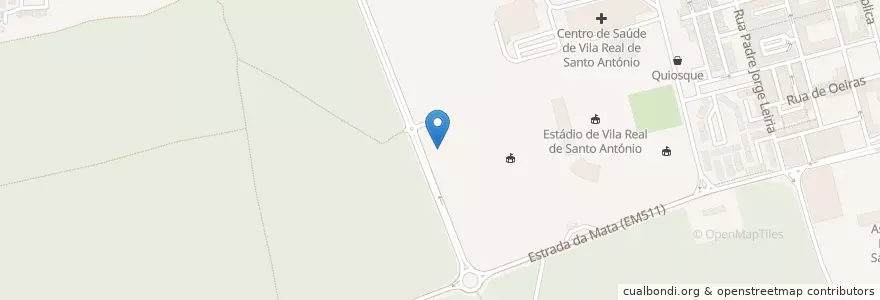Mapa de ubicacion de فيلا ريال دي سانتو أنطونيو en البرتغال, الغرب, الغرب, فارو, فيلا ريال دي سانتو أنطونيو, فيلا ريال دي سانتو أنطونيو.