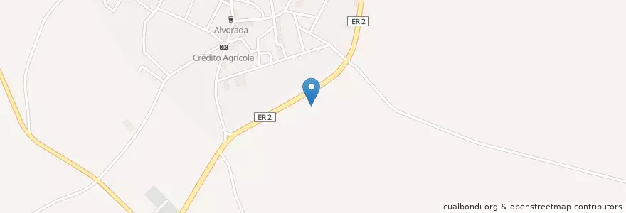 Mapa de ubicacion de Ervidel en Portugal, Alentejo, Baixo Alentejo, Beja, Aljustrel, Ervidel.