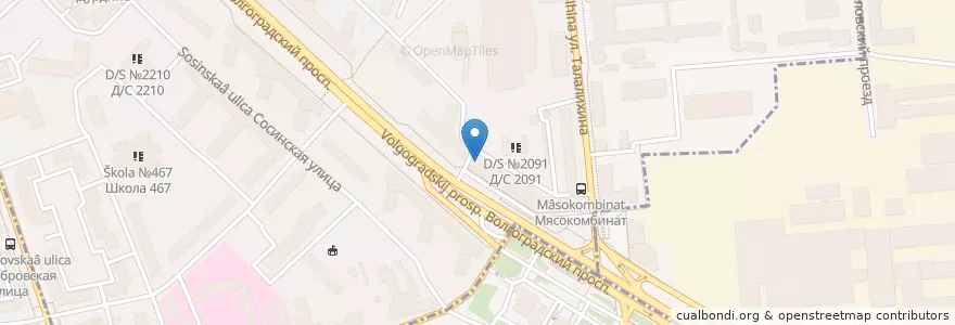 Mapa de ubicacion de Почта Банк en Rusia, Центральный Федеральный Округ, Москва, Юго-Восточный Административный Округ, Центральный Административный Округ.