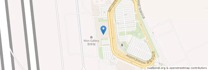 Mapa de ubicacion de Hollys Coffee en کره جنوبی, بوسان, 강서구, 대저동.