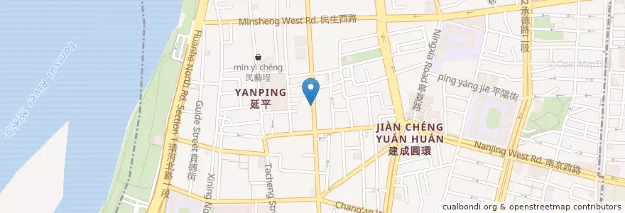 Mapa de ubicacion de 林志宏中醫診所 en Taiwán, Nuevo Taipéi, Taipéi.
