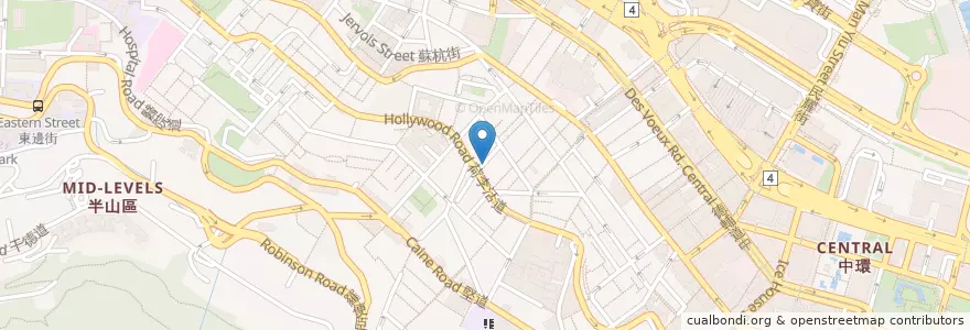 Mapa de ubicacion de Dose en 中国, 广东省, 香港 Hong Kong, 香港島 Hong Kong Island, 新界 New Territories, 中西區 Central And Western District.
