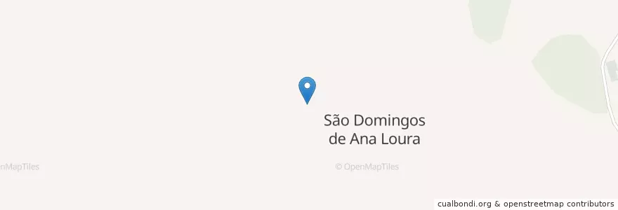 Mapa de ubicacion de São Domingos de Ana Loura en Portogallo, Alentejo, Alentejo Central, Évora, Estremoz, São Domingos De Ana Loura.