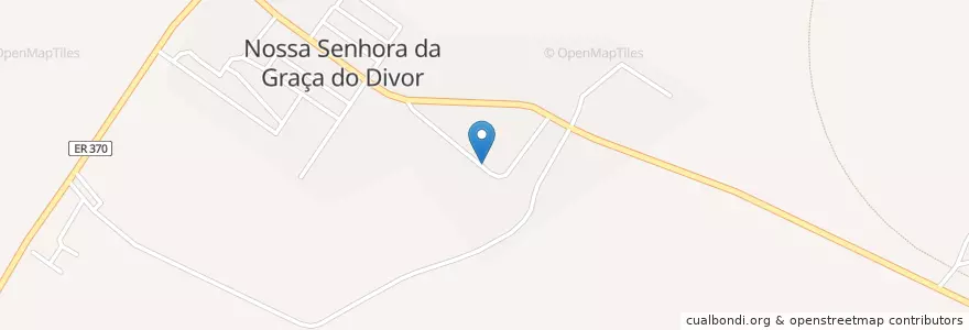 Mapa de ubicacion de Nossa Senhora da Graça do Divor en ポルトガル, Alentejo, Alentejo Central, Évora, Évora, Nossa Senhora Da Graça Do Divor.