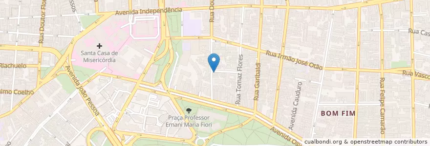 Mapa de ubicacion de 34 - Barros Cassal en ブラジル, 南部地域, リオグランデ・ド・スル, Região Metropolitana De Porto Alegre, Região Geográfica Intermediária De Porto Alegre, Região Geográfica Imediata De Porto Alegre, ポルト・アレグレ.