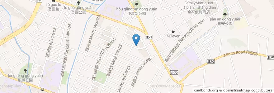 Mapa de ubicacion de 品燒肉 Pin Yakiniku en Тайвань, Новый Тайбэй, 新莊區.