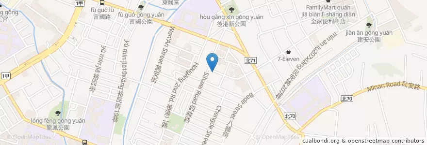 Mapa de ubicacion de 頑童茶館 Silly Boy en Taiwan, 新北市, 新莊區.