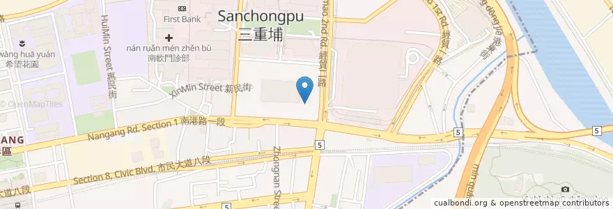 Mapa de ubicacion de 雅悅會館 en تایوان, 新北市, تایپه, 南港區.
