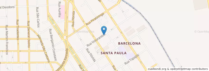 Mapa de ubicacion de Sumake Sushi en ブラジル, 南東部地域, サンパウロ, Região Geográfica Intermediária De São Paulo, Região Metropolitana De São Paulo, Região Imediata De São Paulo, São Caetano Do Sul.