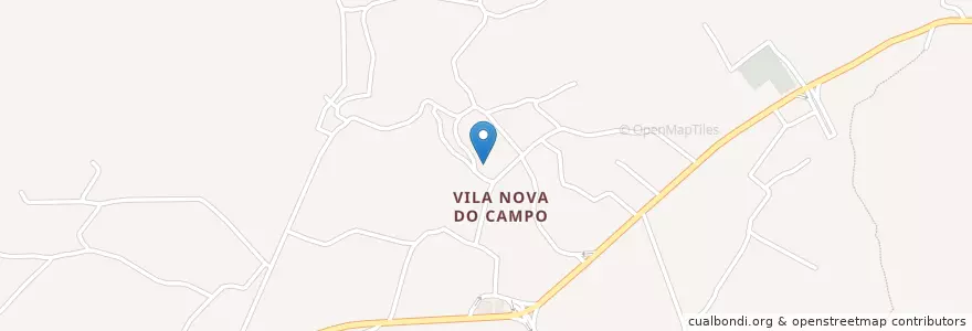 Mapa de ubicacion de Campo en Portugal, Centro, Viseu, Viseu Dão-Lafões, Viseu, Campo.