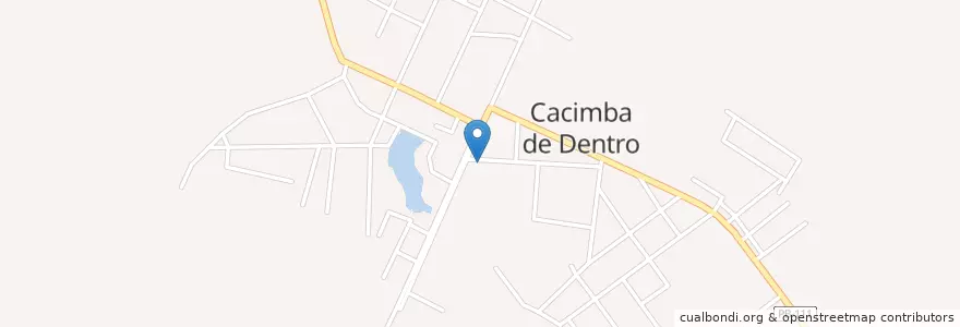 Mapa de ubicacion de Dra Vânia Badu Olegário en 브라질, 북동지방, 파라이바, Região Geográfica Intermediária De João Pessoa, Região Metropolitana De Araruna, Região Geográfica Imediata De Guarabira, Cacimba De Dentro.