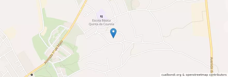 Mapa de ubicacion de Seixal, Arrentela e Aldeia de Paio Pires en 포르투갈, Área Metropolitana De Lisboa, Setúbal, Península De Setúbal, Seixal, Seixal, Arrentela E Aldeia De Paio Pires.