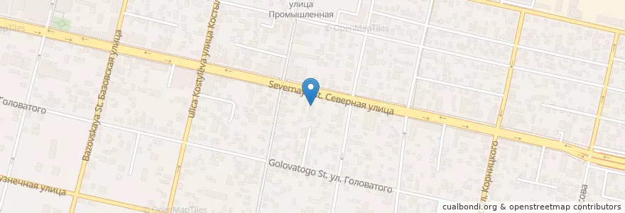 Mapa de ubicacion de Абсолют Банк en Russia, South Federal District, Krasnodar Krai, Krasnodar Municipality.
