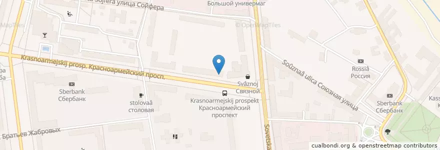 Mapa de ubicacion de Два пекаря en Rússia, Distrito Federal Central, Тульская Область, Городской Округ Тула.