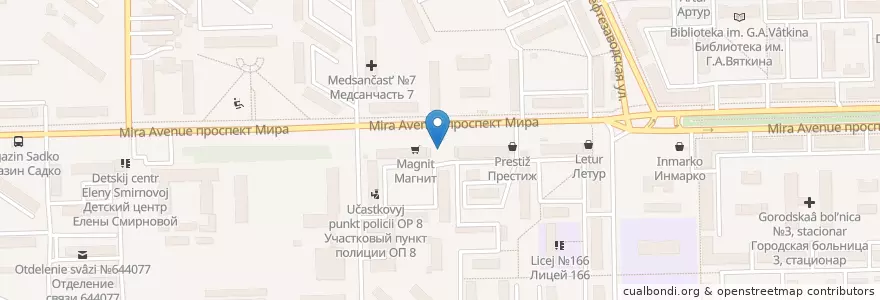 Mapa de ubicacion de Шаурма №1 en Russia, Siberian Federal District, Omsk Oblast, Omsky District, Городской Округ Омск.