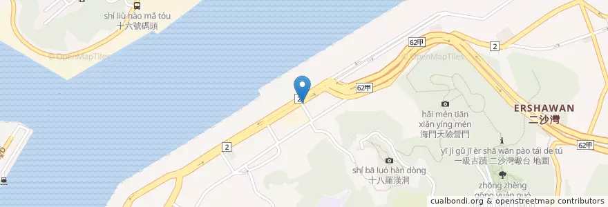 Mapa de ubicacion de 天一便當店 en 타이완.