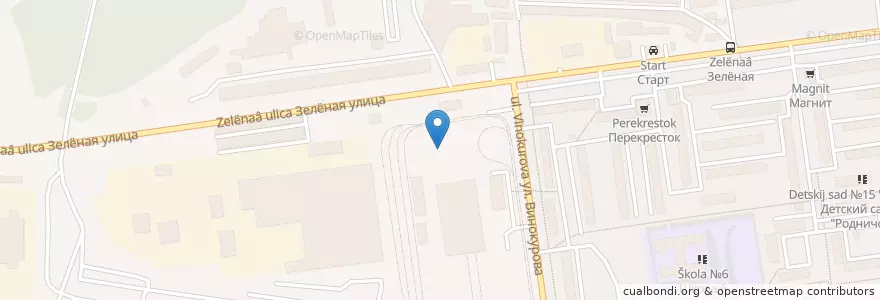 Mapa de ubicacion de Убежище №449 en Rússia, Приволжский Федеральный Округ, Оренбургская Область, Городской Округ Новотроицк.