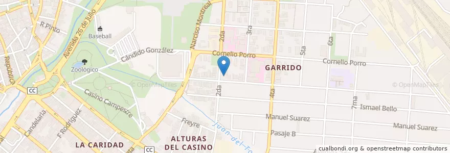Mapa de ubicacion de IASD Iglesia Adventista del séptimo día (Garrido) en Cuba, Camagüey, Camagüey, Ciudad De Camagüey.