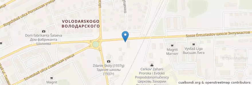 Mapa de ubicacion de Шаурма 24 en Россия, Центральный Федеральный Округ, Московская Область, Богородский Городской Округ.