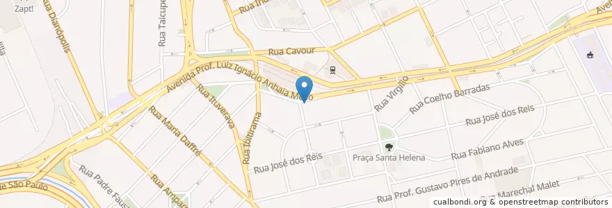 Mapa de ubicacion de Dediq en 브라질, 남동지방, 상파울루, Região Geográfica Intermediária De São Paulo, Região Metropolitana De São Paulo, Região Imediata De São Paulo, 상파울루.