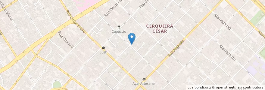 Mapa de ubicacion de Lima en Бразилия, Юго-Восточный Регион, Сан-Паулу, Região Geográfica Intermediária De São Paulo, Região Metropolitana De São Paulo, Região Imediata De São Paulo, Сан-Паулу.