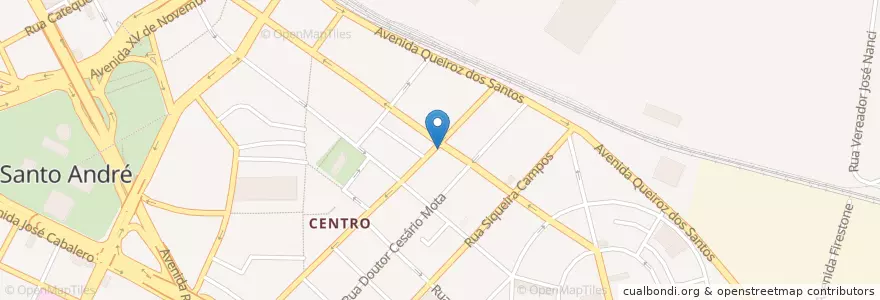 Mapa de ubicacion de Instituto Polígono en Brasil, Región Sudeste, San Pablo, Região Geográfica Intermediária De São Paulo, Região Metropolitana De São Paulo, Região Imediata De São Paulo, Santo André.